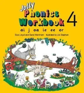 ■ Jolly Phonics Workbook 4 - Old Edition