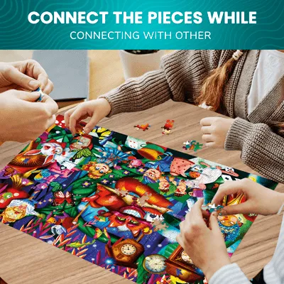 1000 Pcs Puzzles for Adults | Charlie, Alice & Underwater