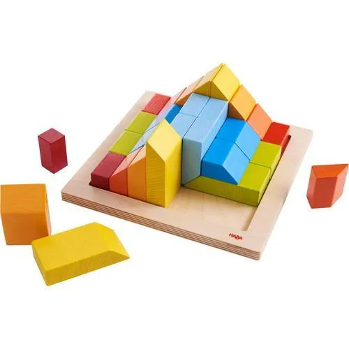 3D Arranging Creative Stones - Wooden Building Blocks