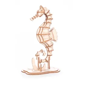 3D Wooden Seahorse Puzzle