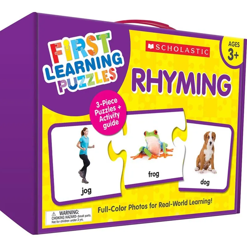 #57012 FIRST LEARNING PUZZLES RHYMING<br /><font color="Red">(New item with future availability date)</font>
