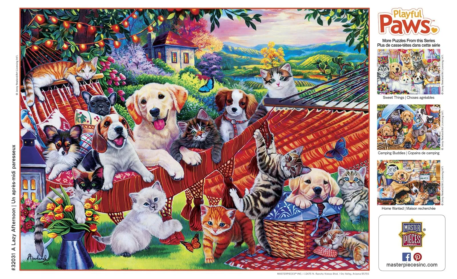 A Lazy Afternoon 300 Piece Large EZ Grip Jigsaw Puzzle