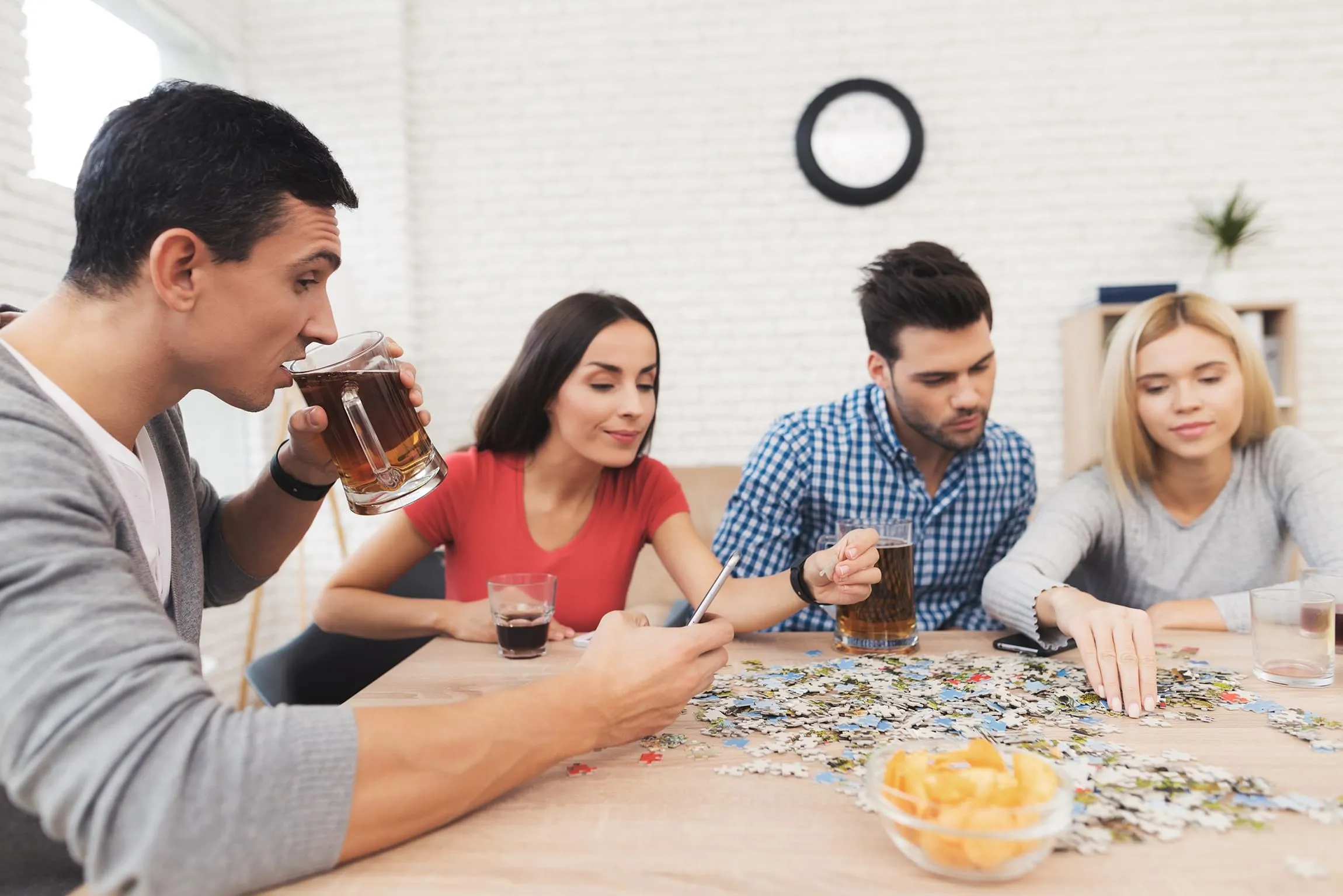 A Lazy Afternoon 300 Piece Large EZ Grip Jigsaw Puzzle