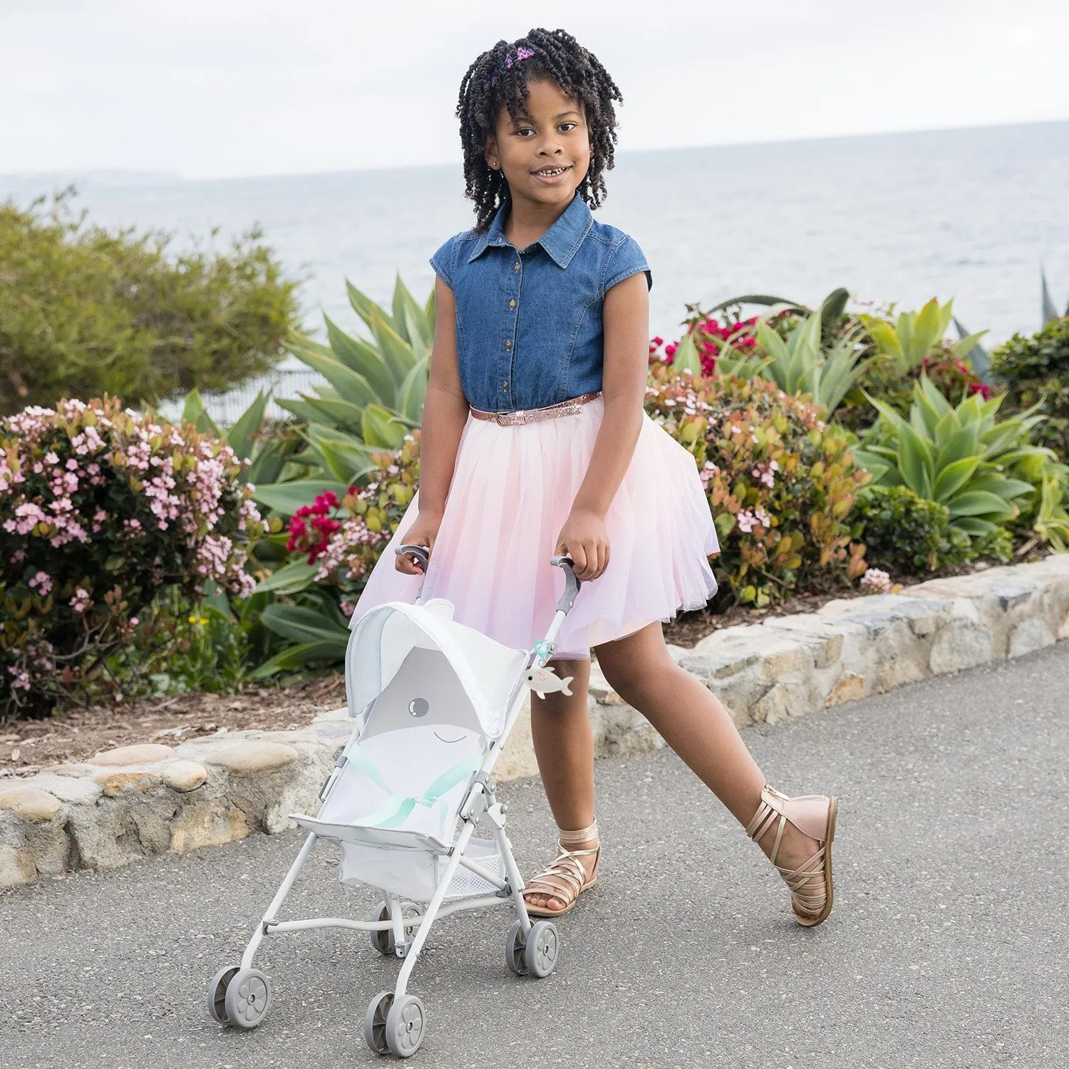 Adora Be Bright Baby Doll Stroller - Shark