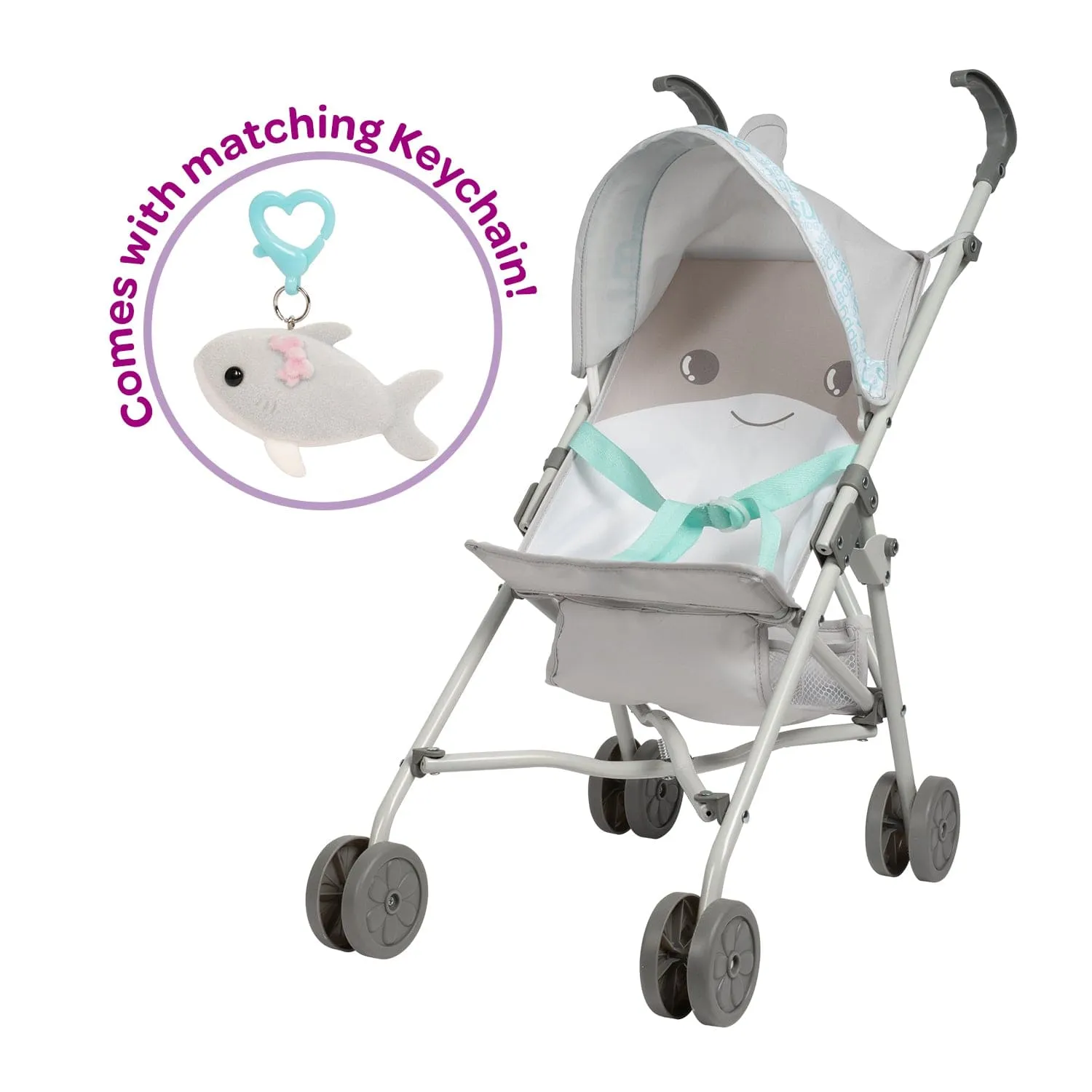 Adora Be Bright Baby Doll Stroller - Shark