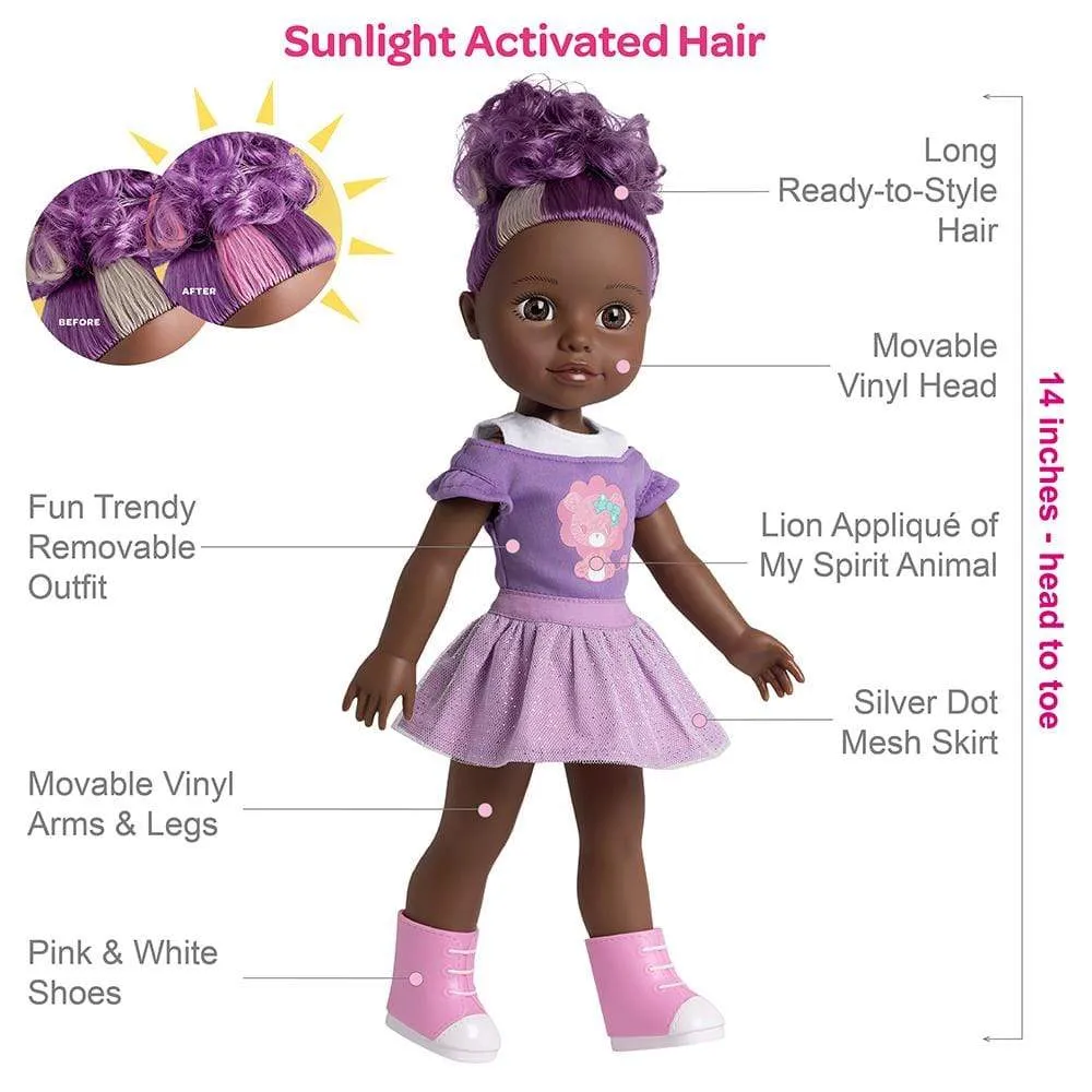 Adora Be Bright Savannah Doll with Color-Changing Hair