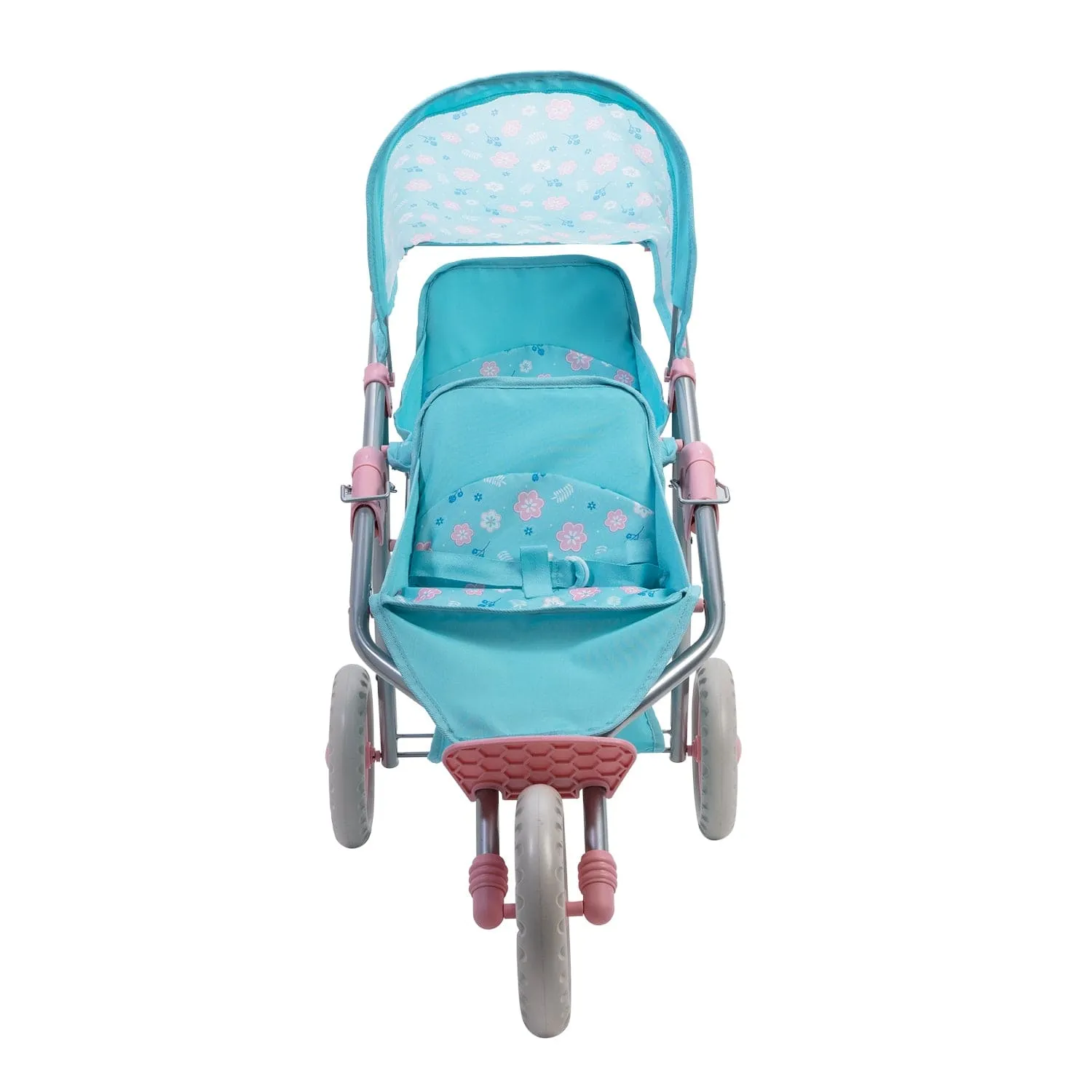 Adora Twin Jogger Baby Doll Stroller - Flower Power