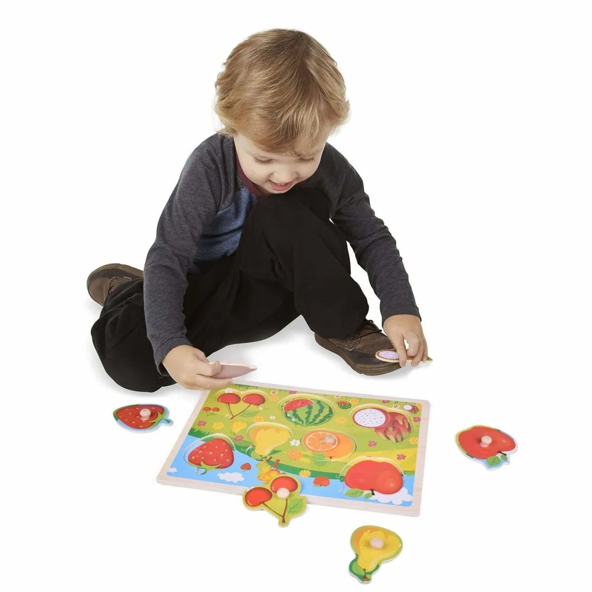 Alphabet Numbers and Animal Puzzles