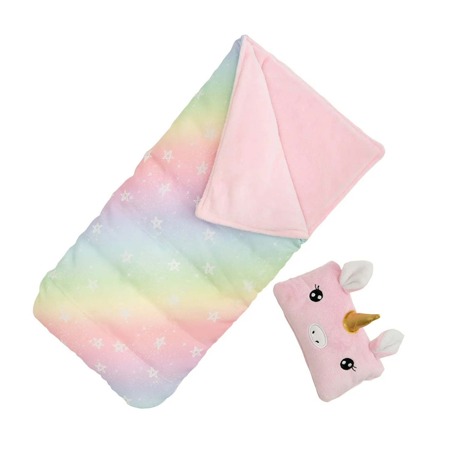 Amazing World Unicorn Sleeping Bag Set 3pcs