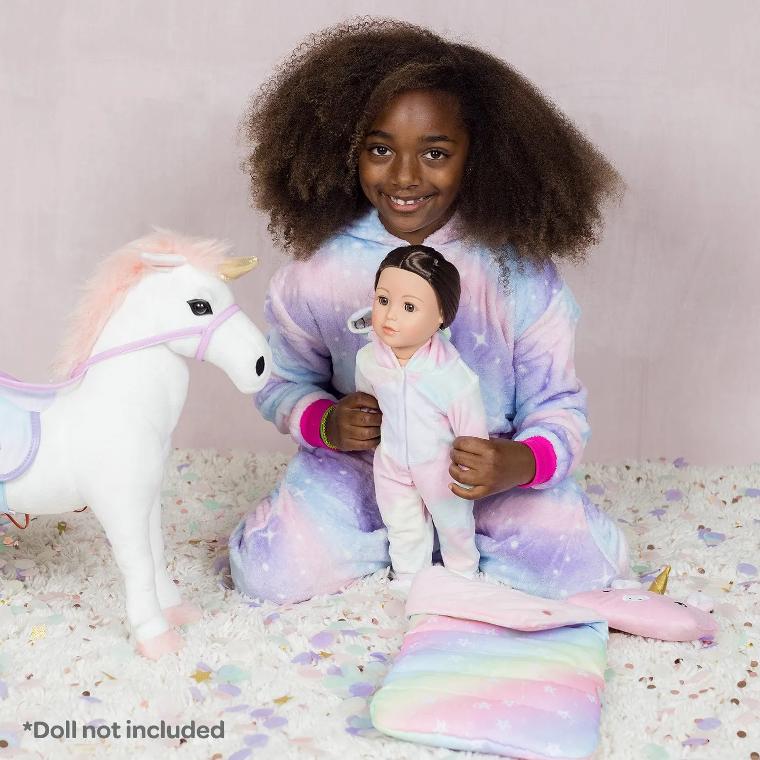 Amazing World Unicorn Sleeping Bag Set 3pcs