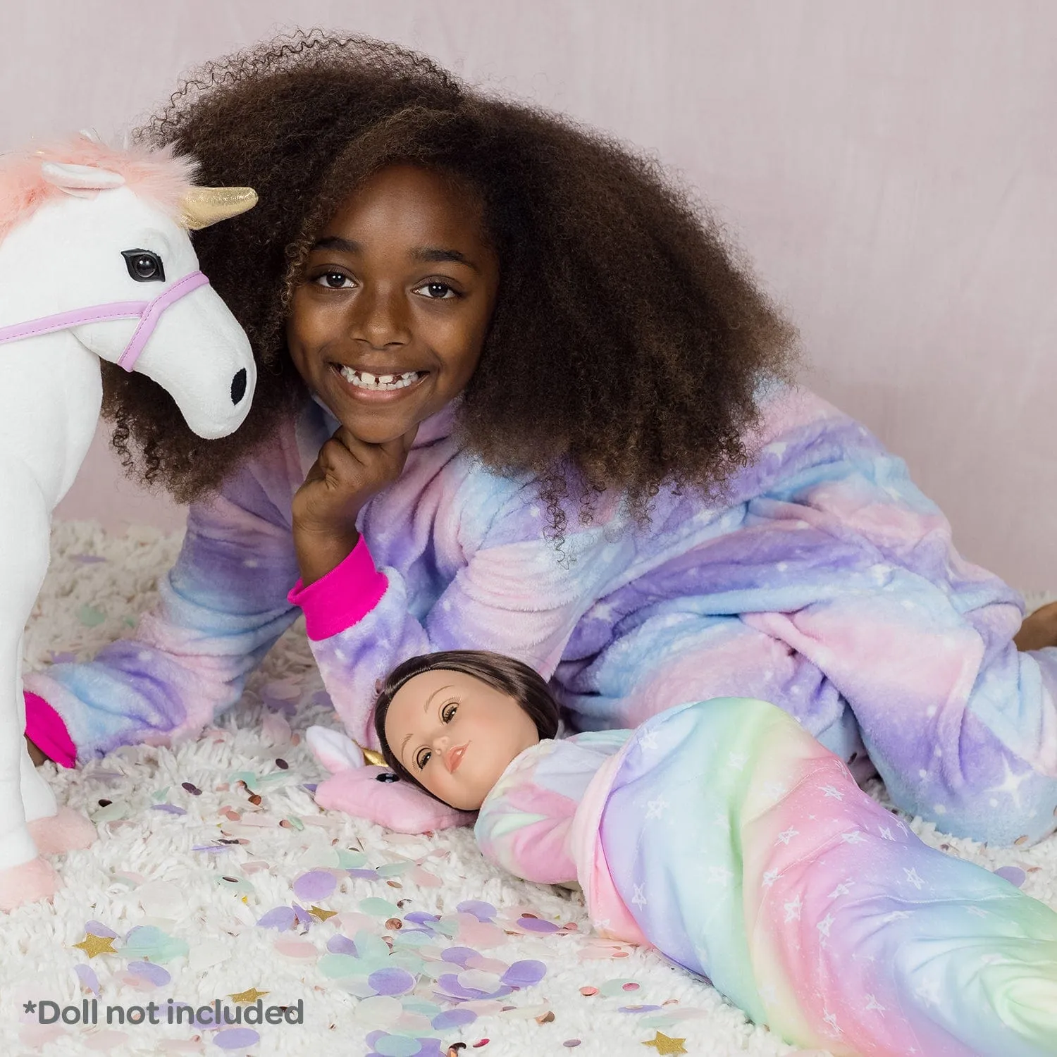 Amazing World Unicorn Sleeping Bag Set 3pcs