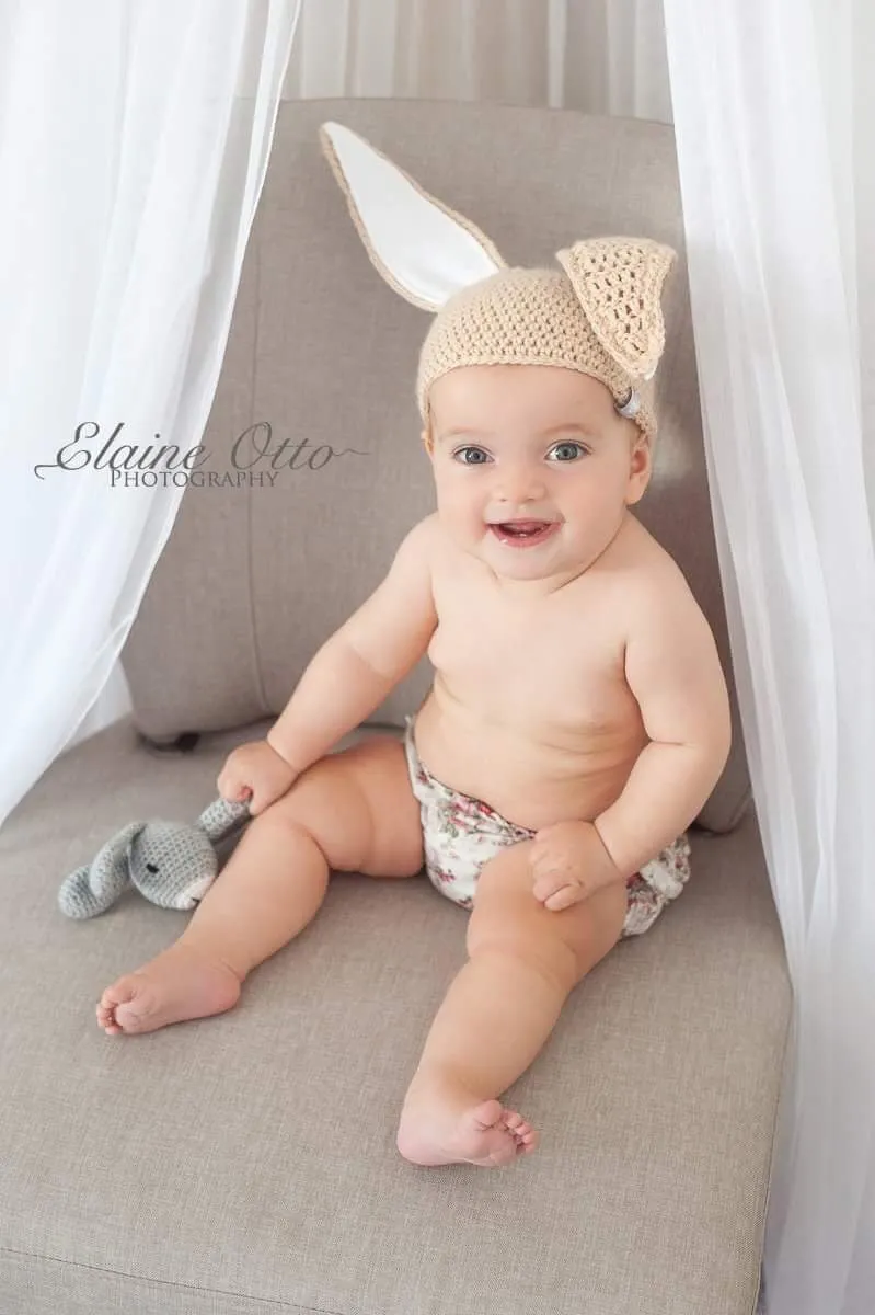 Amigurumi Bunny Teething Rattles