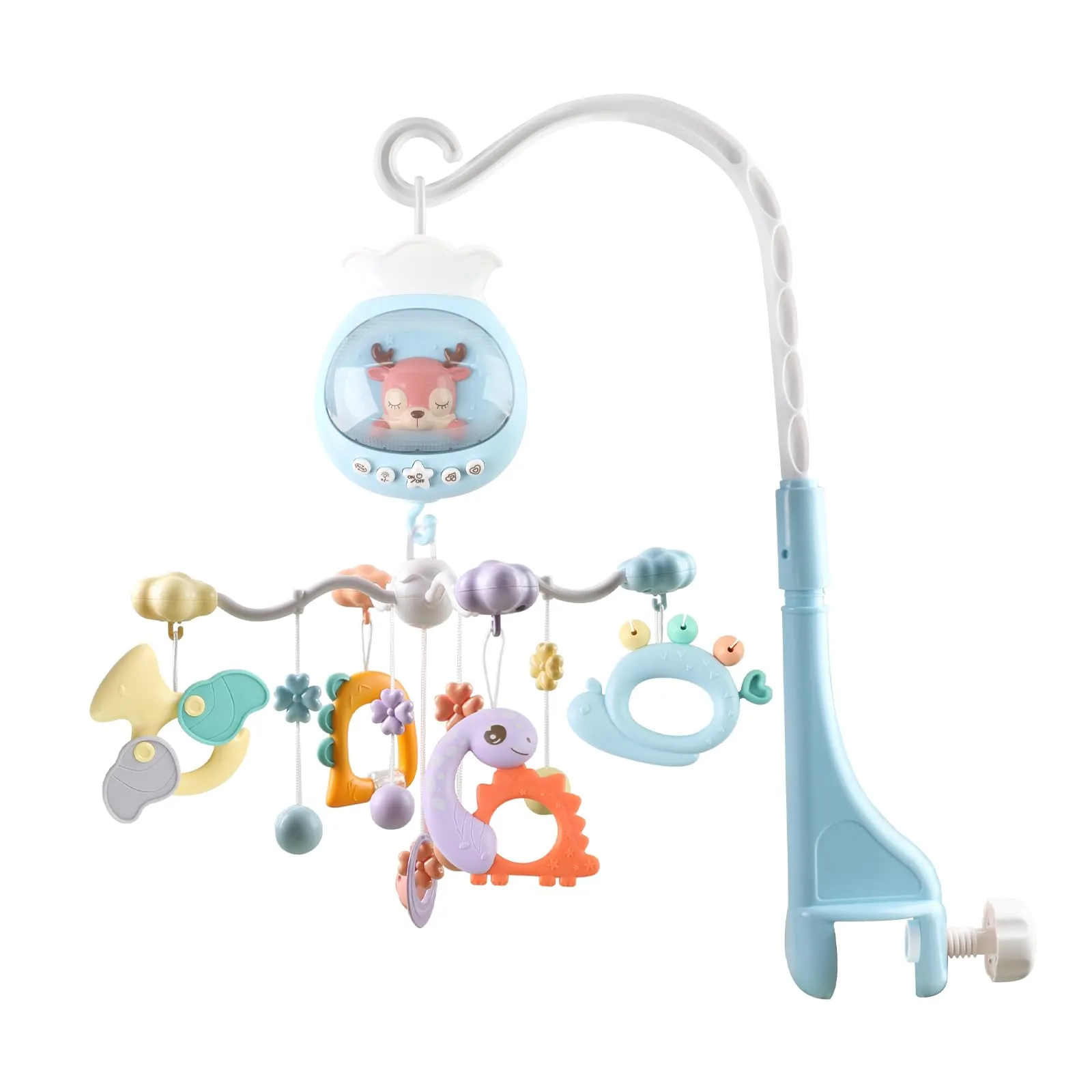 Baby Crib Mobile with Music & Remote Control