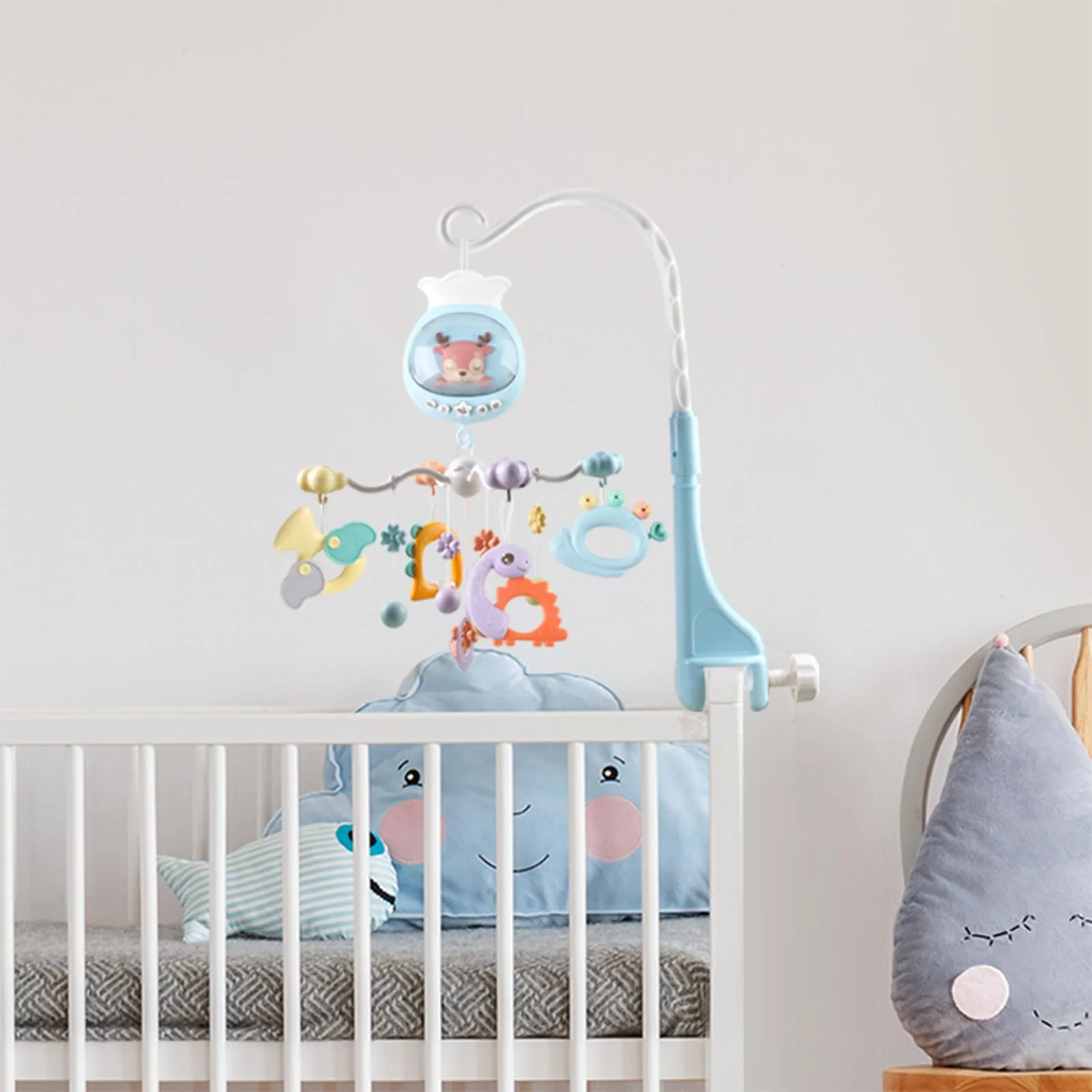 Baby Crib Mobile with Music & Remote Control