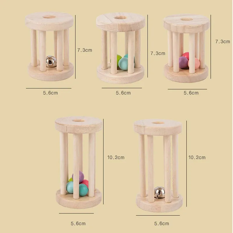 Baby Musical Wood Rattles