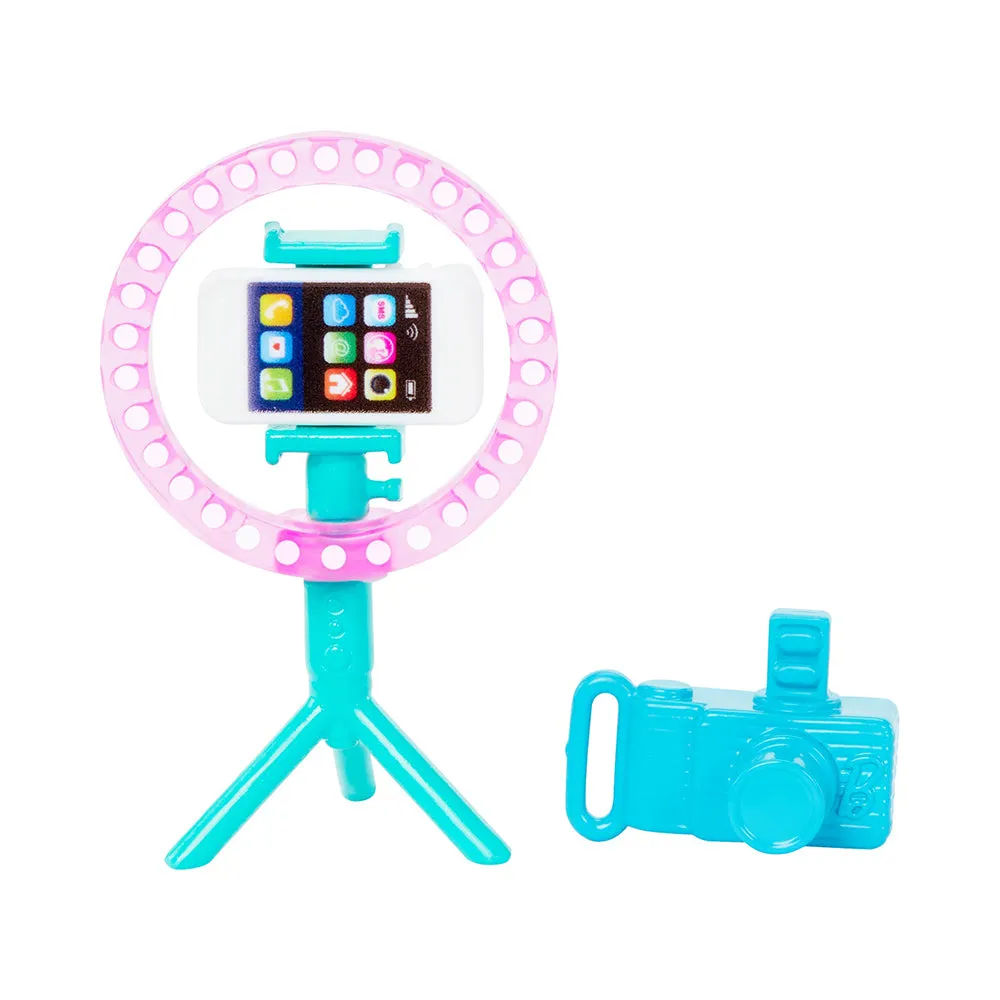 Barbie Celebration Fun Photobooth Playset with Skipper & Stacie Dolls & Accessories