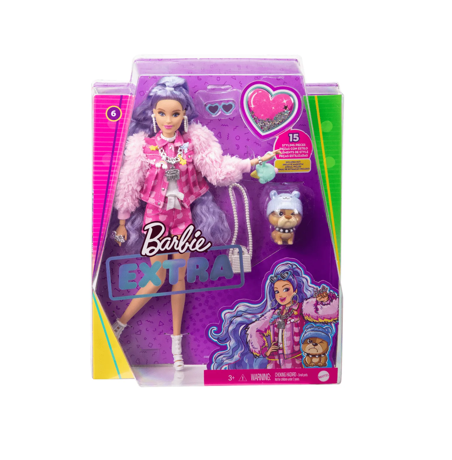 Barbie Extra Doll Millie Periwinkle Hair