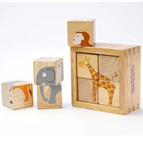 Begin Again Toys - Buddy Blocks - Safari Animals