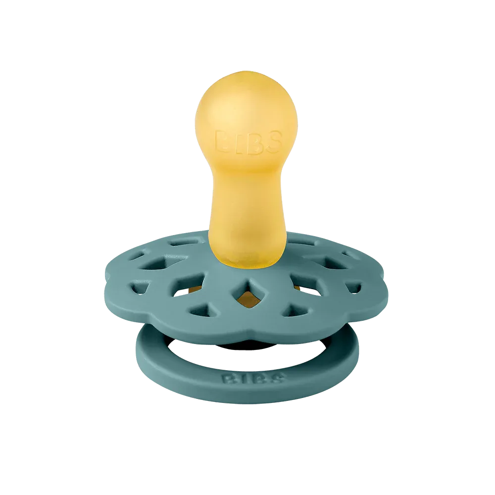 Bibs Boheme Colour Pacifier - Baby Blue/Island Sea