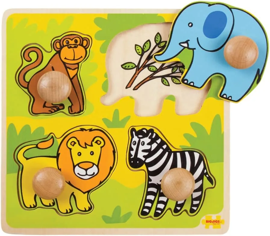 Bigjigs My First Peg Puzzle Safari
