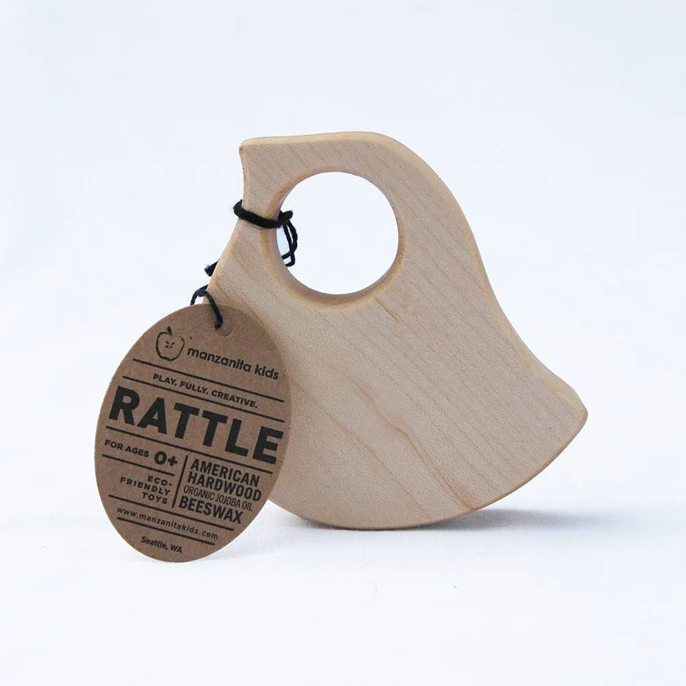 Birdie Wood Rattle