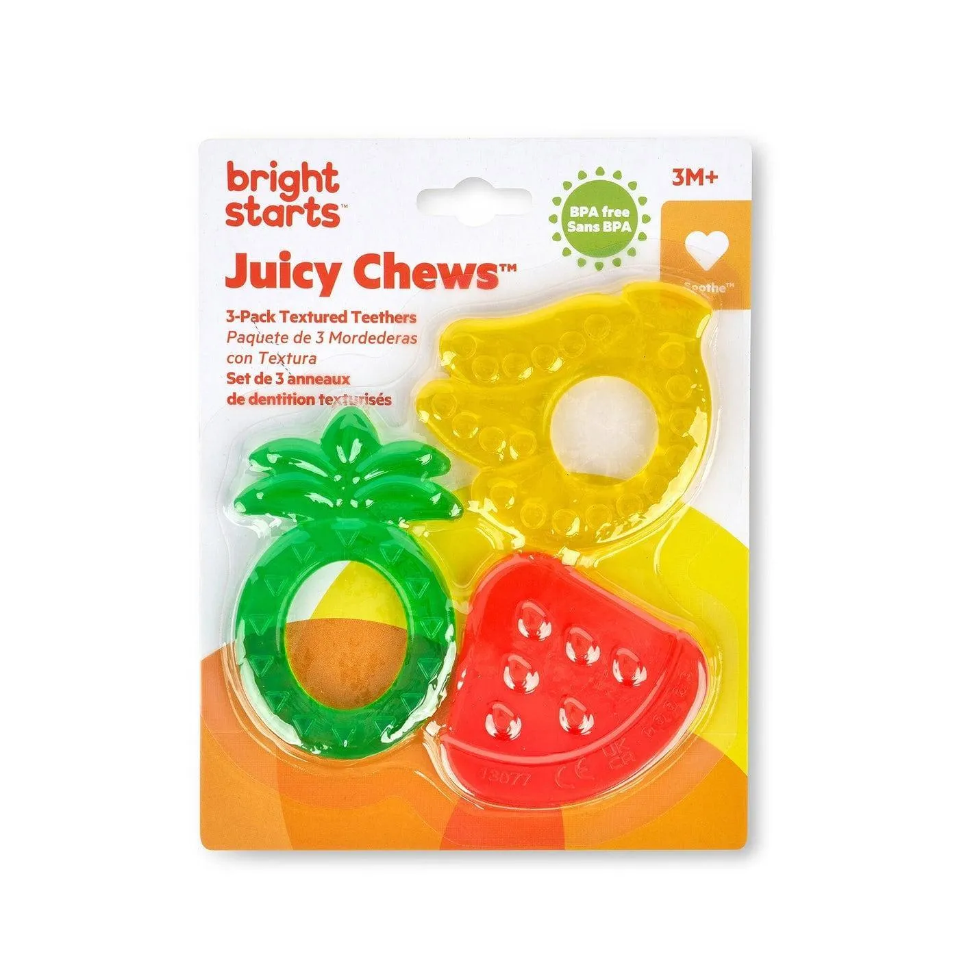 Bright Starts Juicy Chews™ 3-Pack Textured Teethers