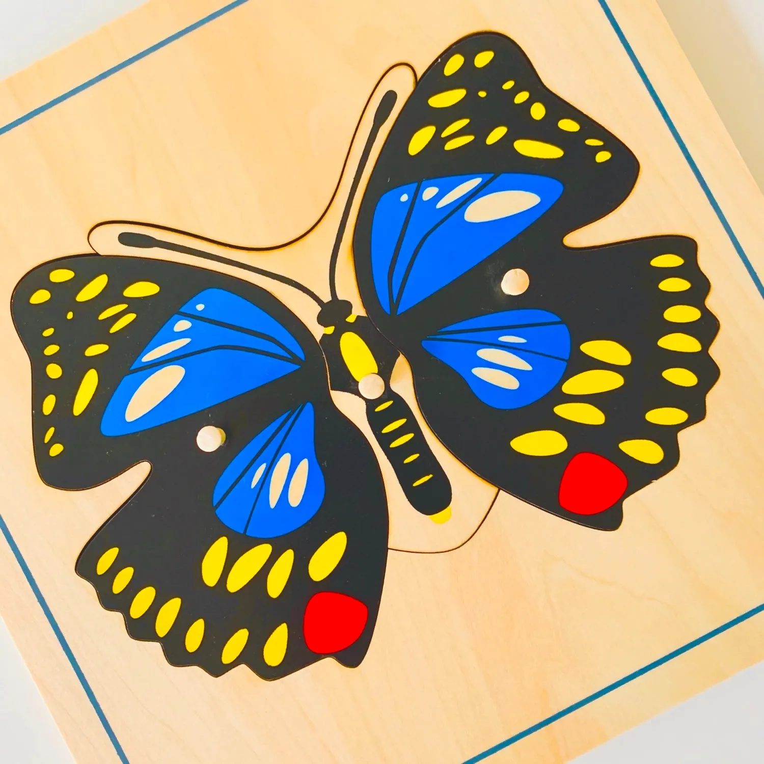 Butterfly Montessori Wooden Puzzle