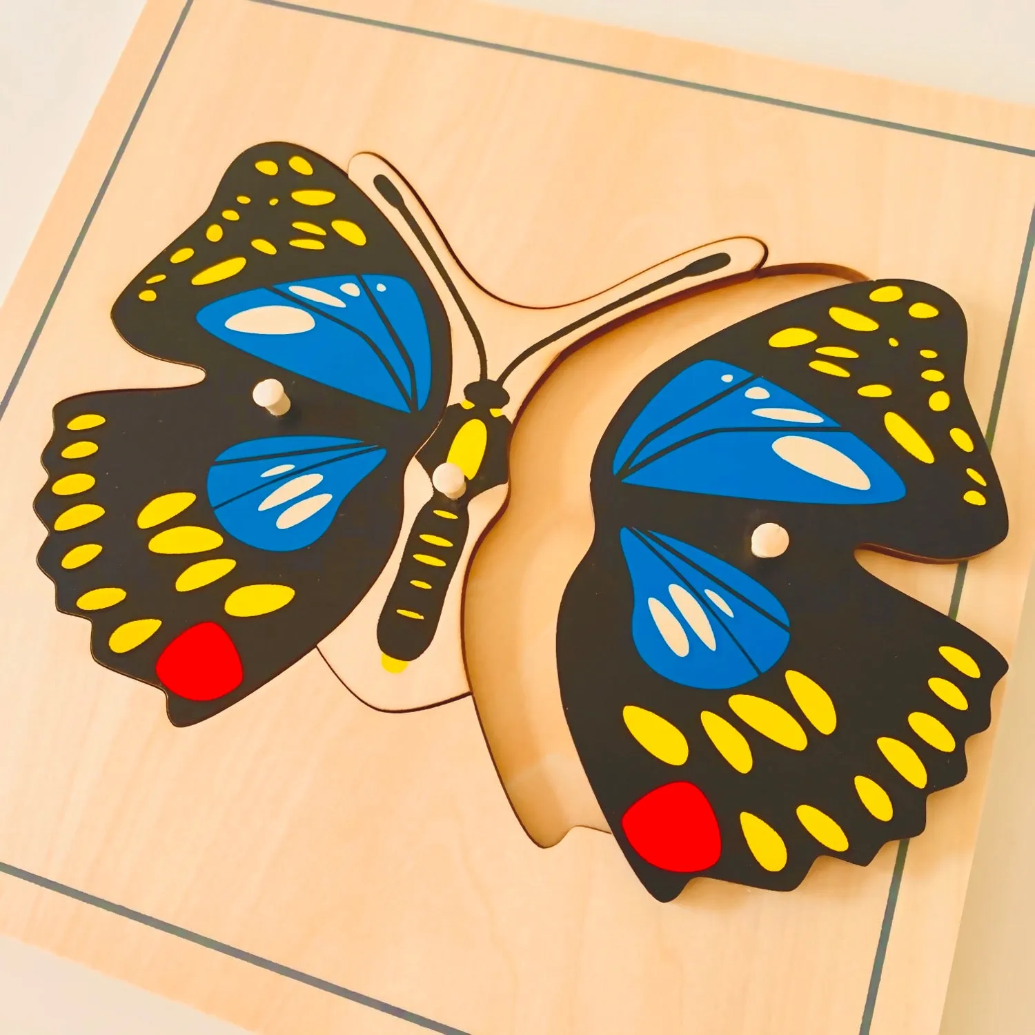 Butterfly Montessori Wooden Puzzle