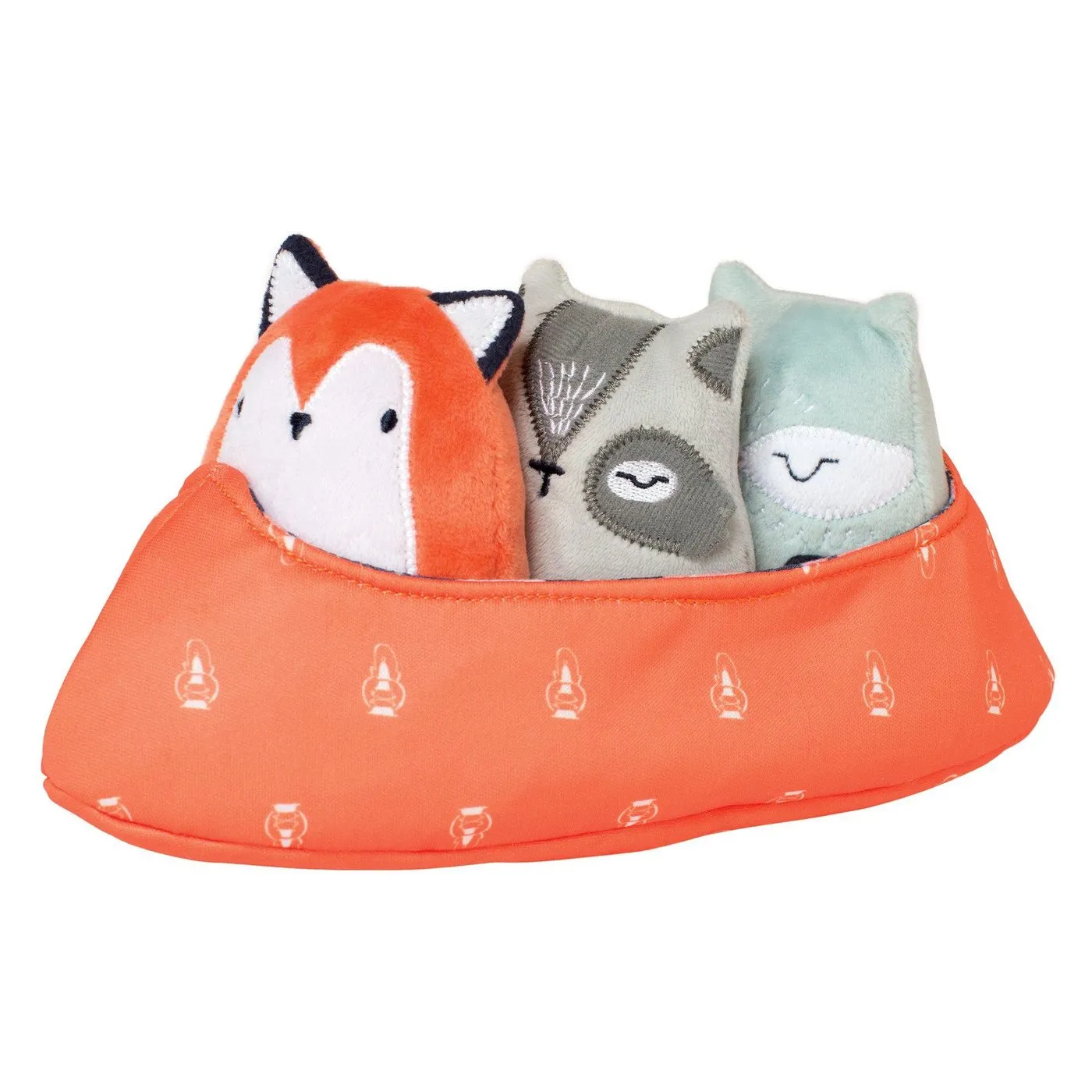 Camp Acorn Canoe Buddies Rattle And Chime