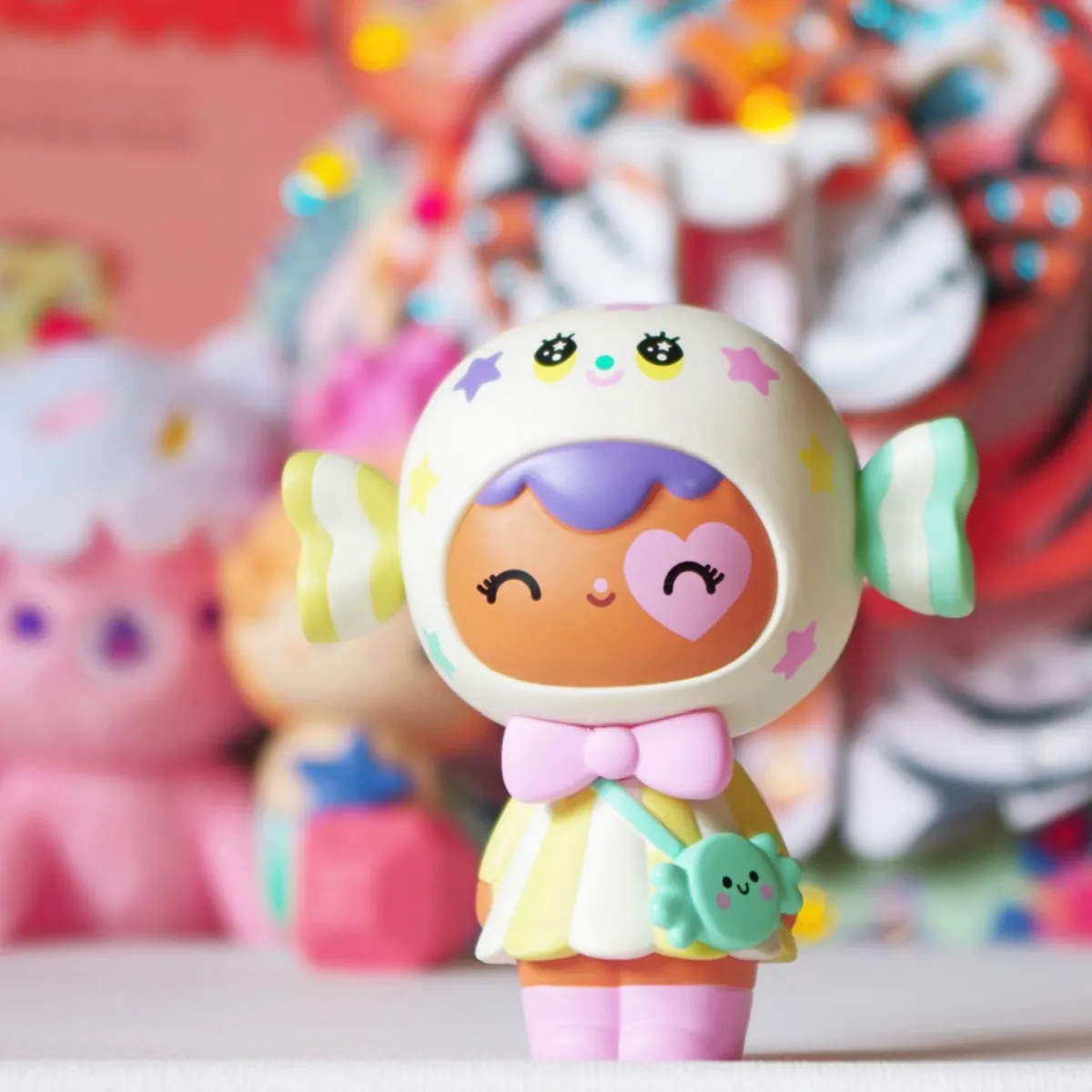 Candy Button Wishing Doll