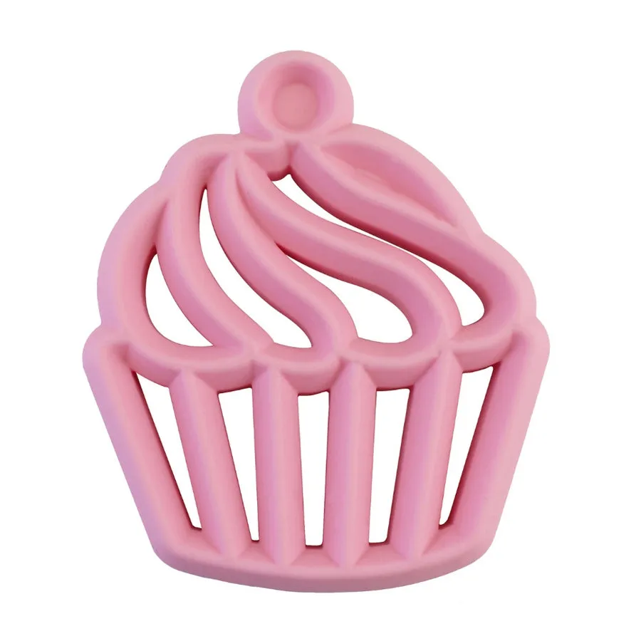 Chew Crew™ Cupcake Silicone Baby Teether