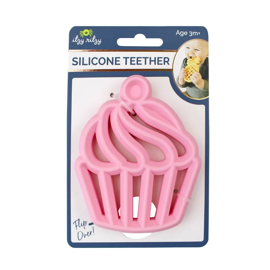 Chew Crew™ Cupcake Silicone Baby Teether