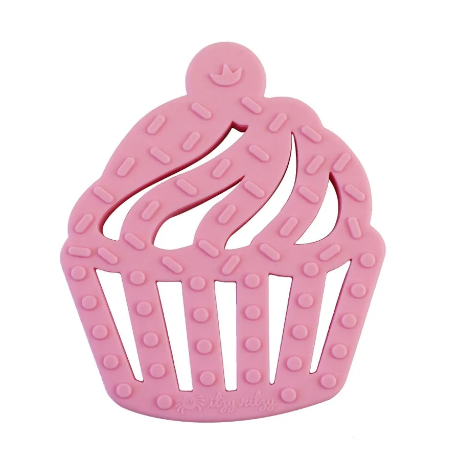 Chew Crew™ Cupcake Silicone Baby Teether
