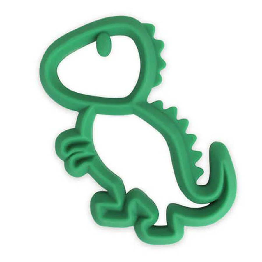 Chew Crew Silicone Baby Teether - Dino