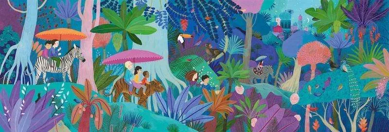 Children's Walk Gallery Jigsaw Puzzle   Poster