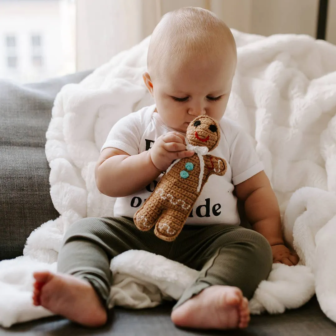 Christmas Gingerbread Rattle
