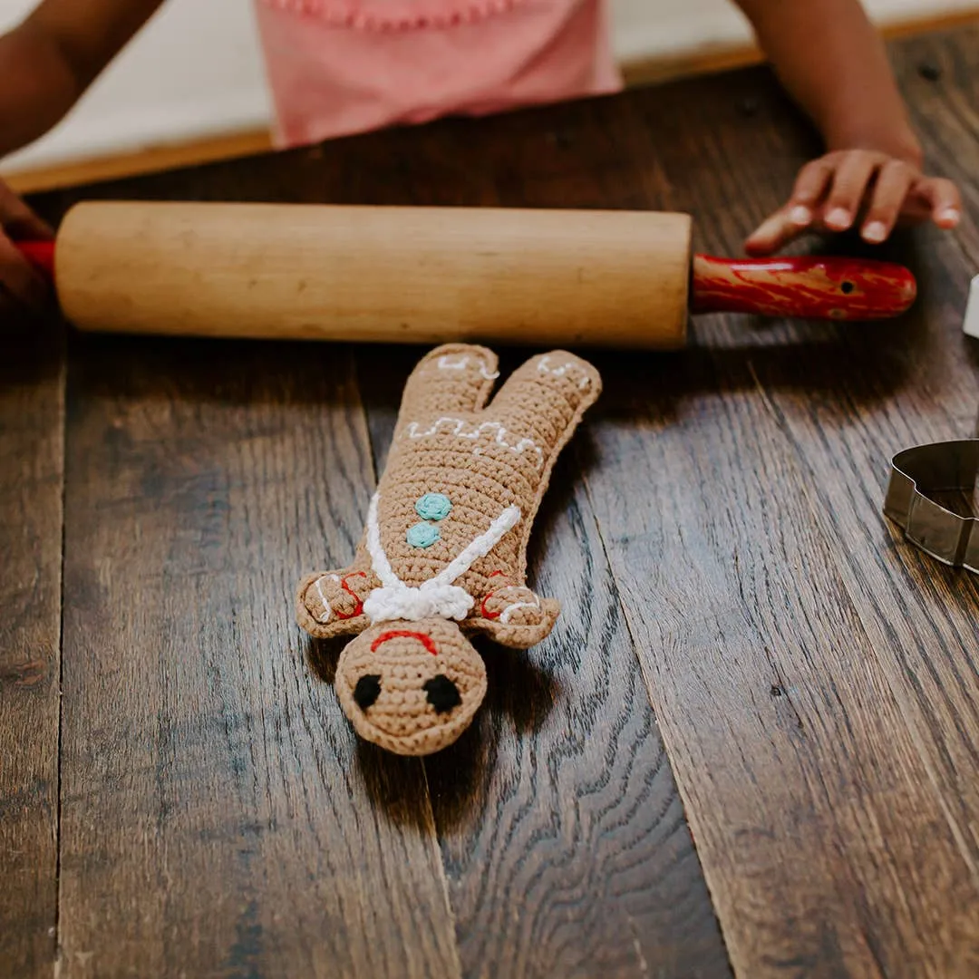 Christmas Gingerbread Rattle