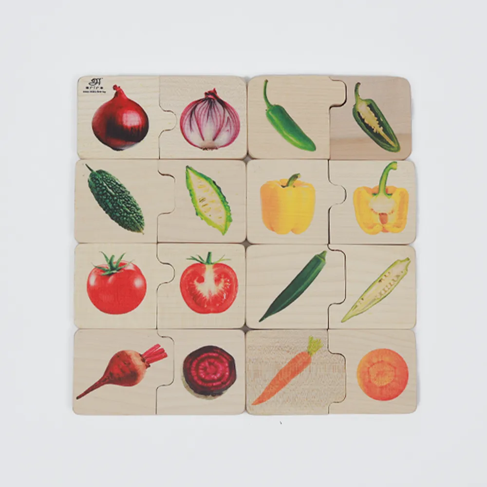 Chunky puzzle-Vegetables (16 Chunks)