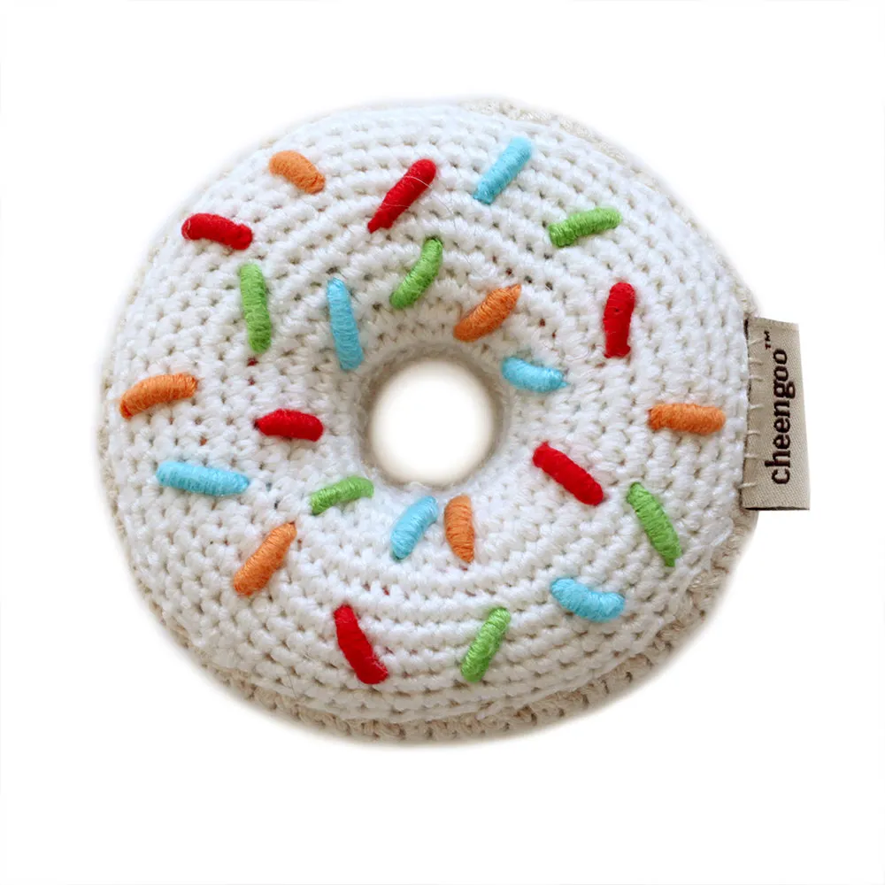 Crocheted Baby Rattle