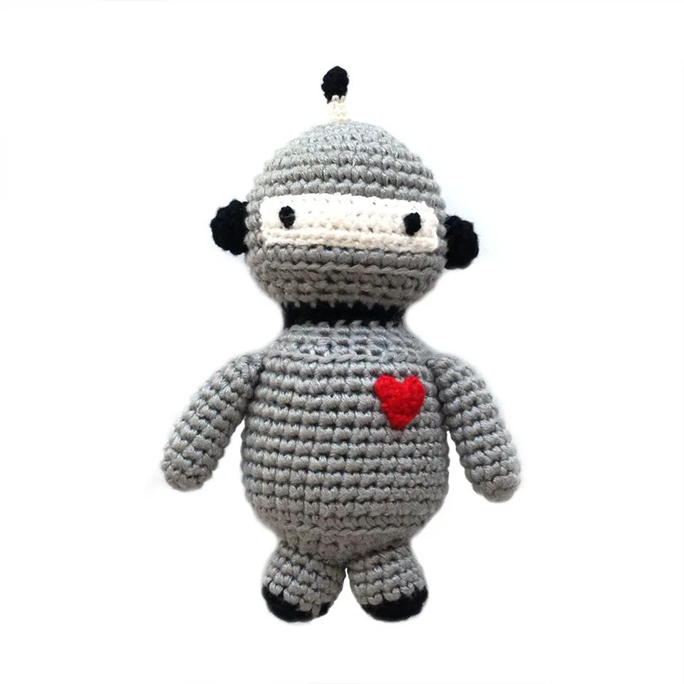 Crocheted Baby Rattle