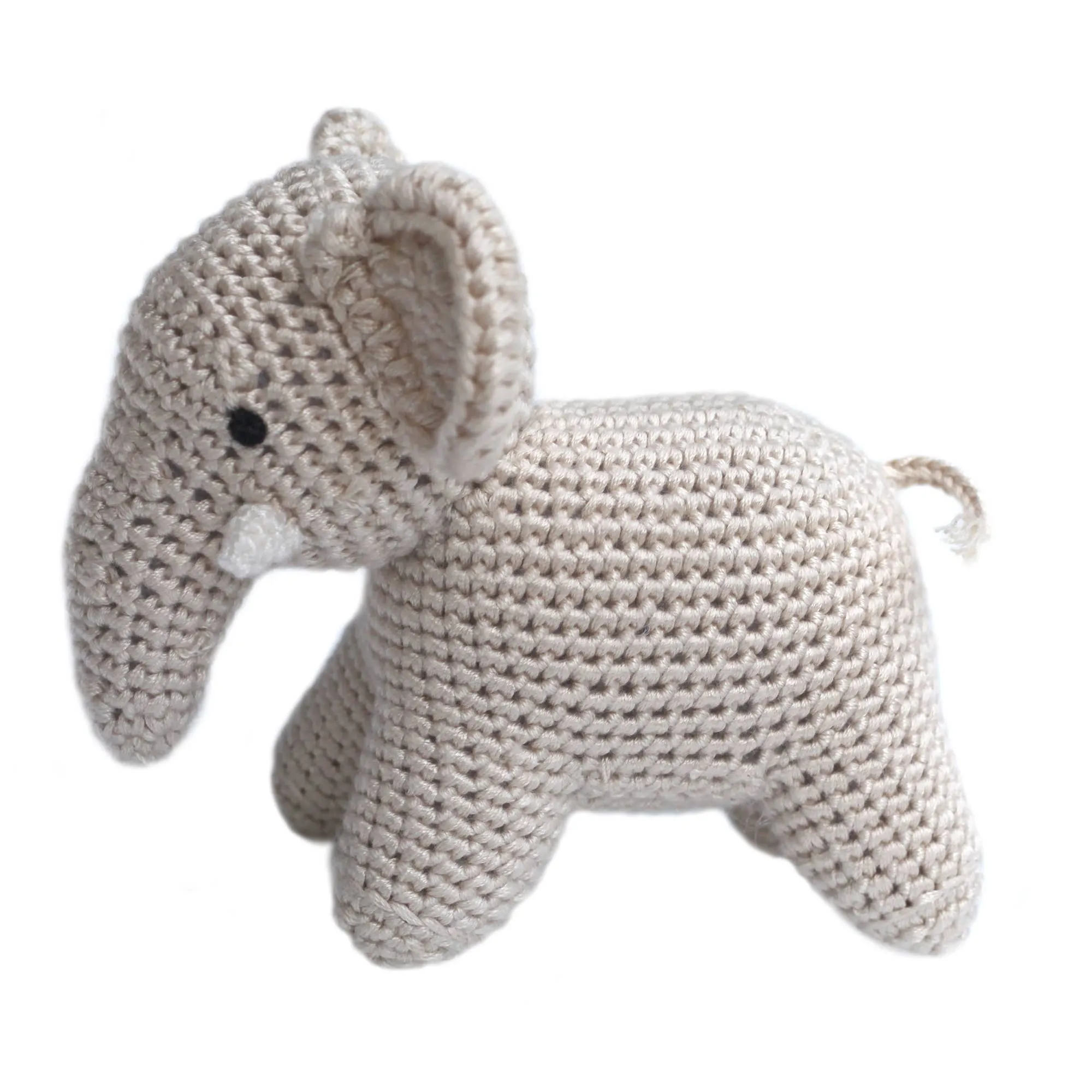 Crocheted Baby Rattle