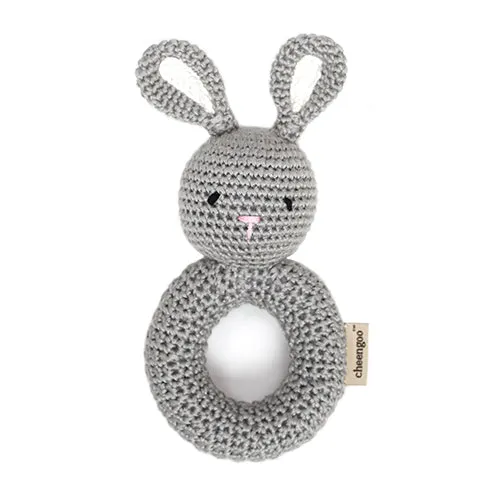 Crocheted Baby Rattle