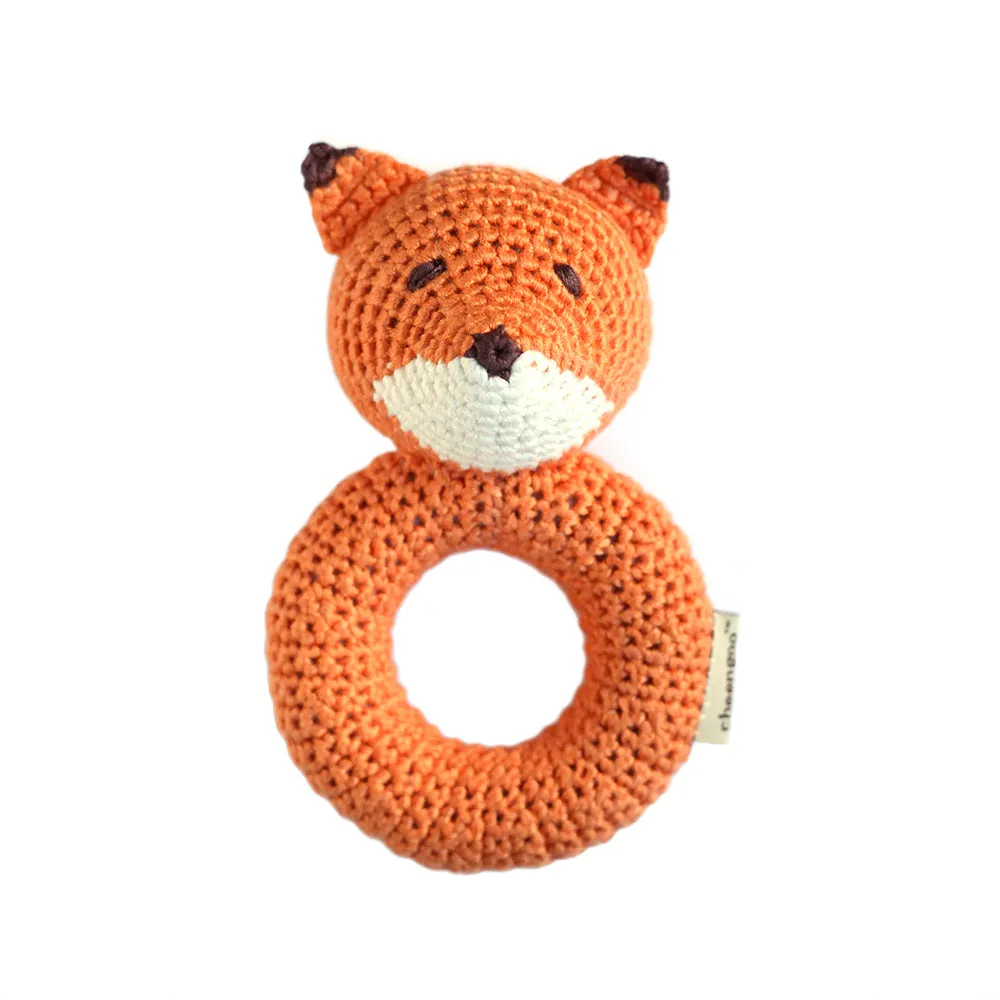 Crocheted Baby Rattle