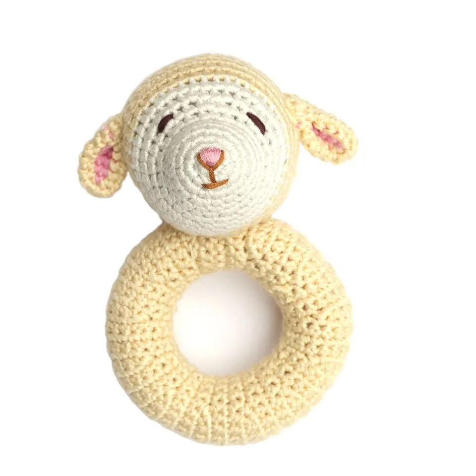 Crocheted Baby Rattle