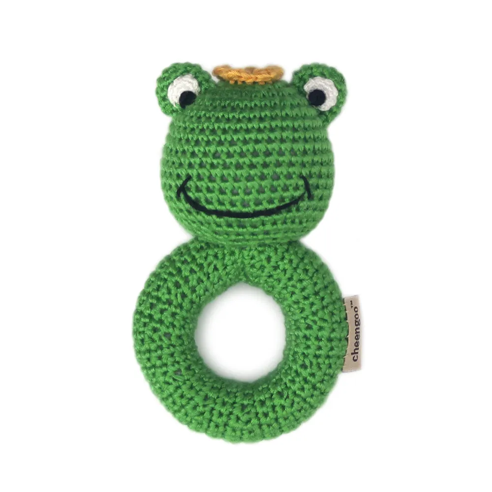 Crocheted Baby Rattle