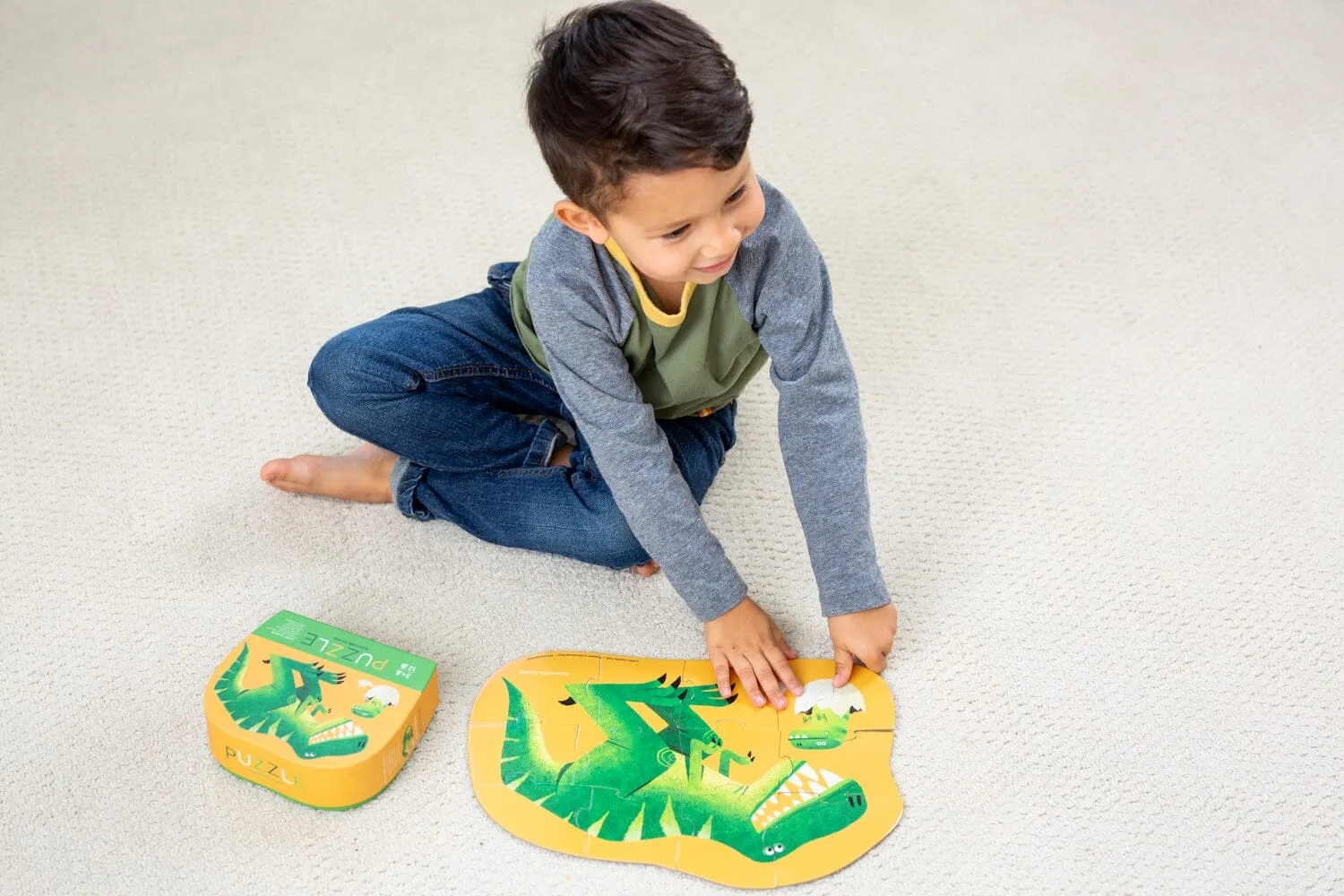 Crocodile Creek - Let's Begin 2pc Puzzle | Vehicles
