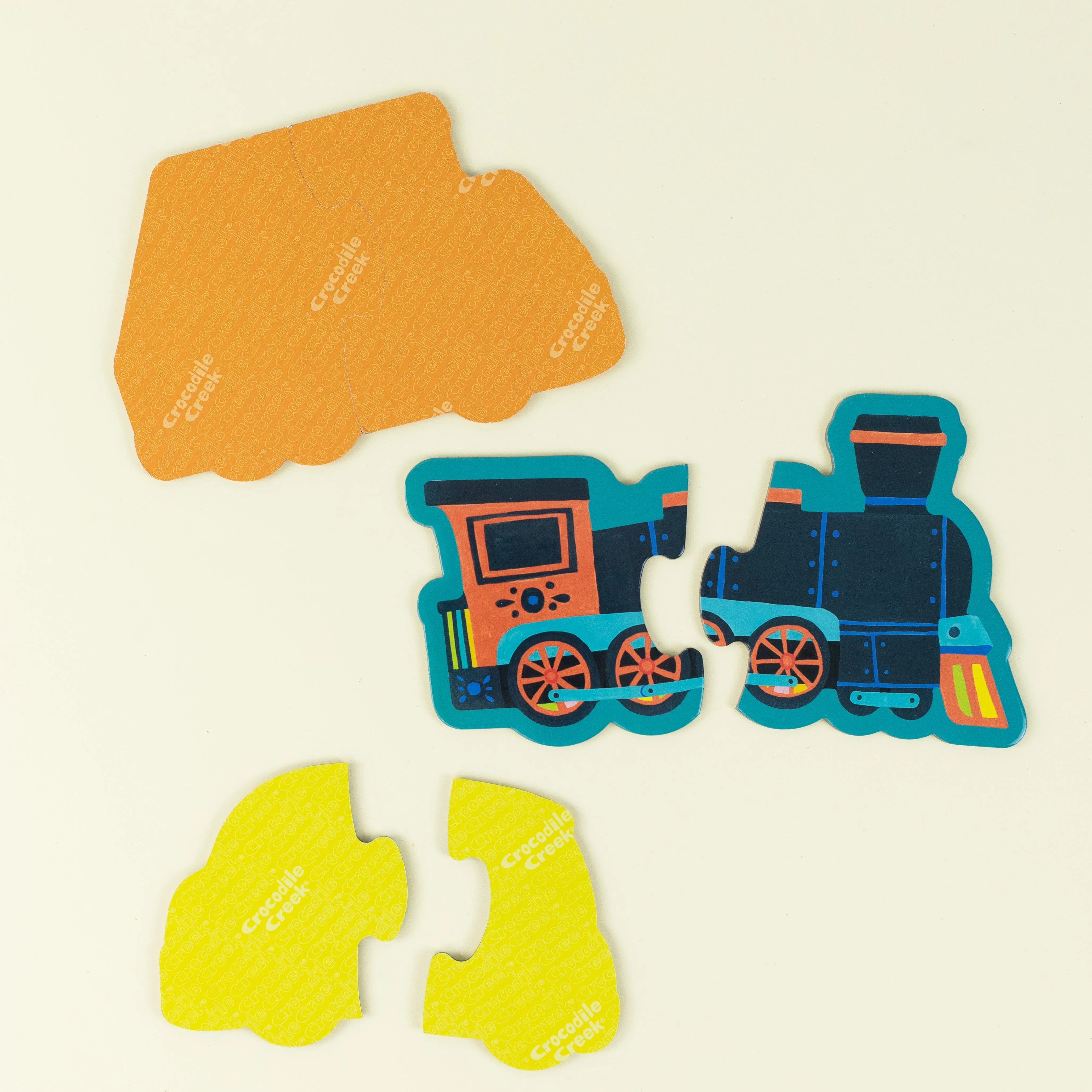 Crocodile Creek - Let's Begin 2pc Puzzle | Vehicles