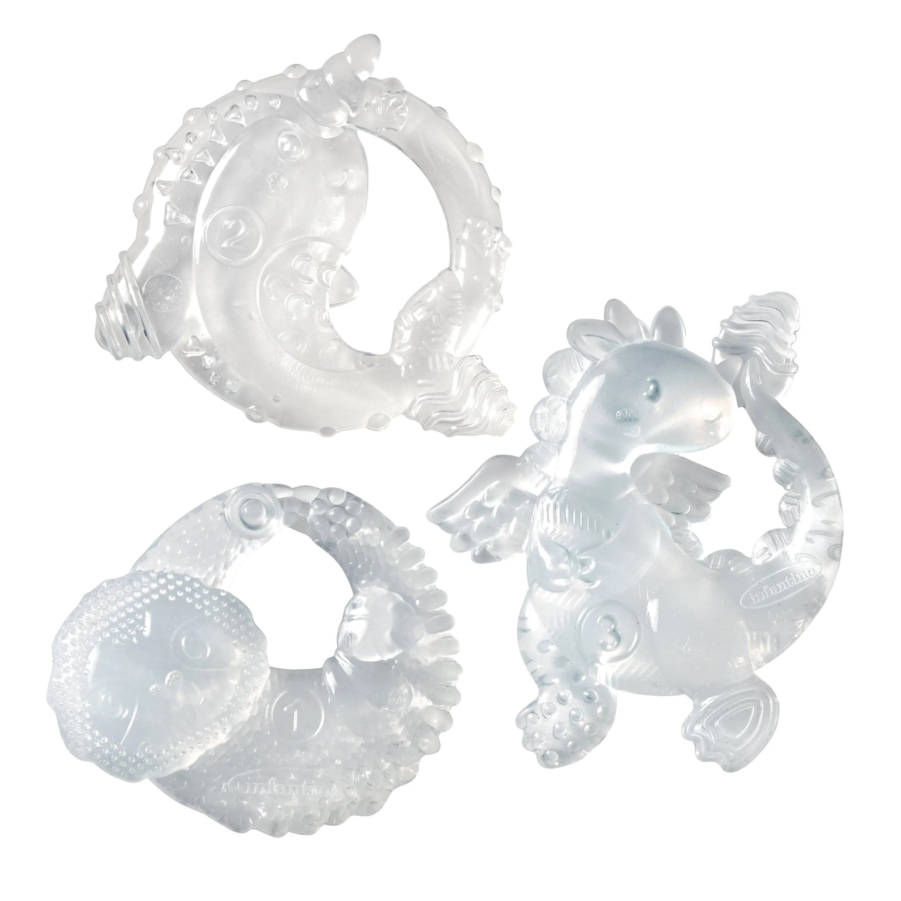 Crystal Clear 3 Piece Stage Teether Set™