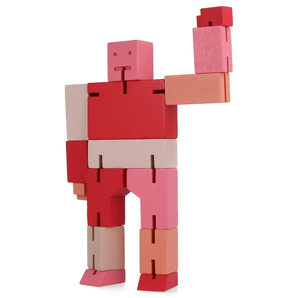 Cubebot - Small - Red Multi