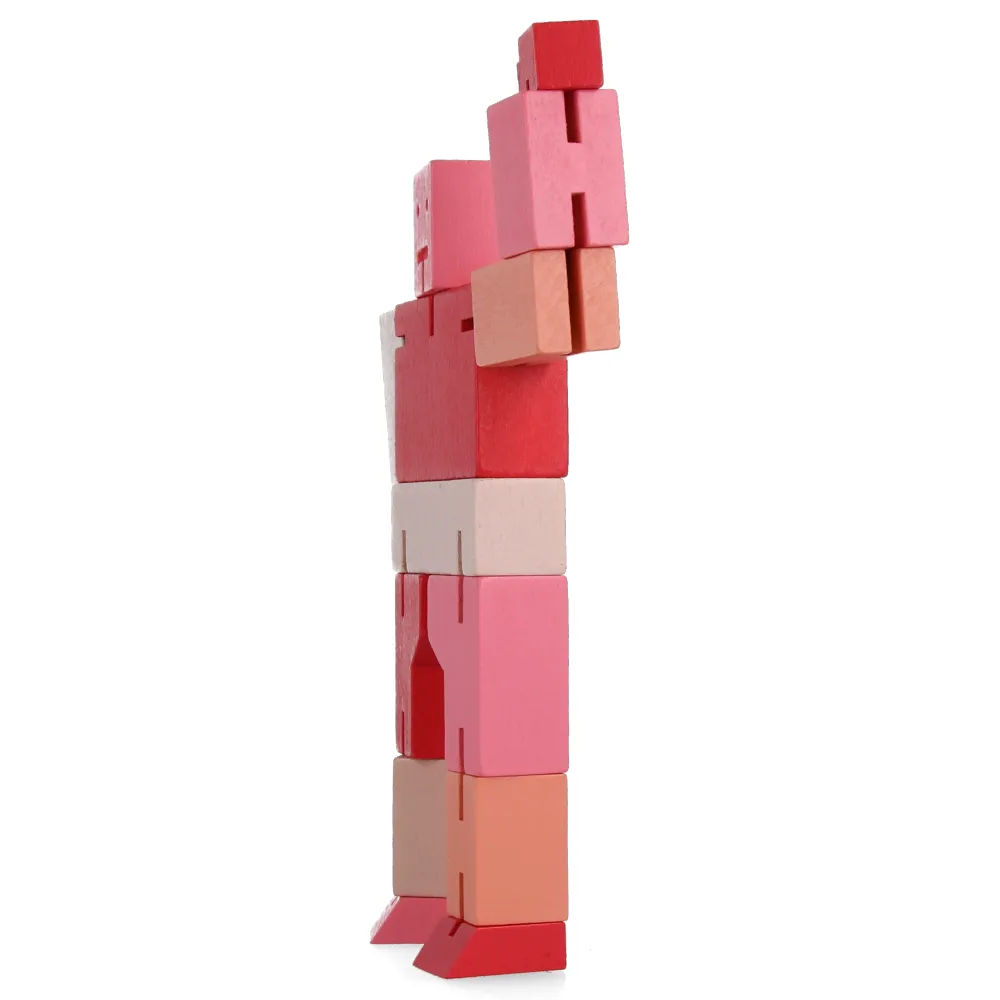 Cubebot - Small - Red Multi